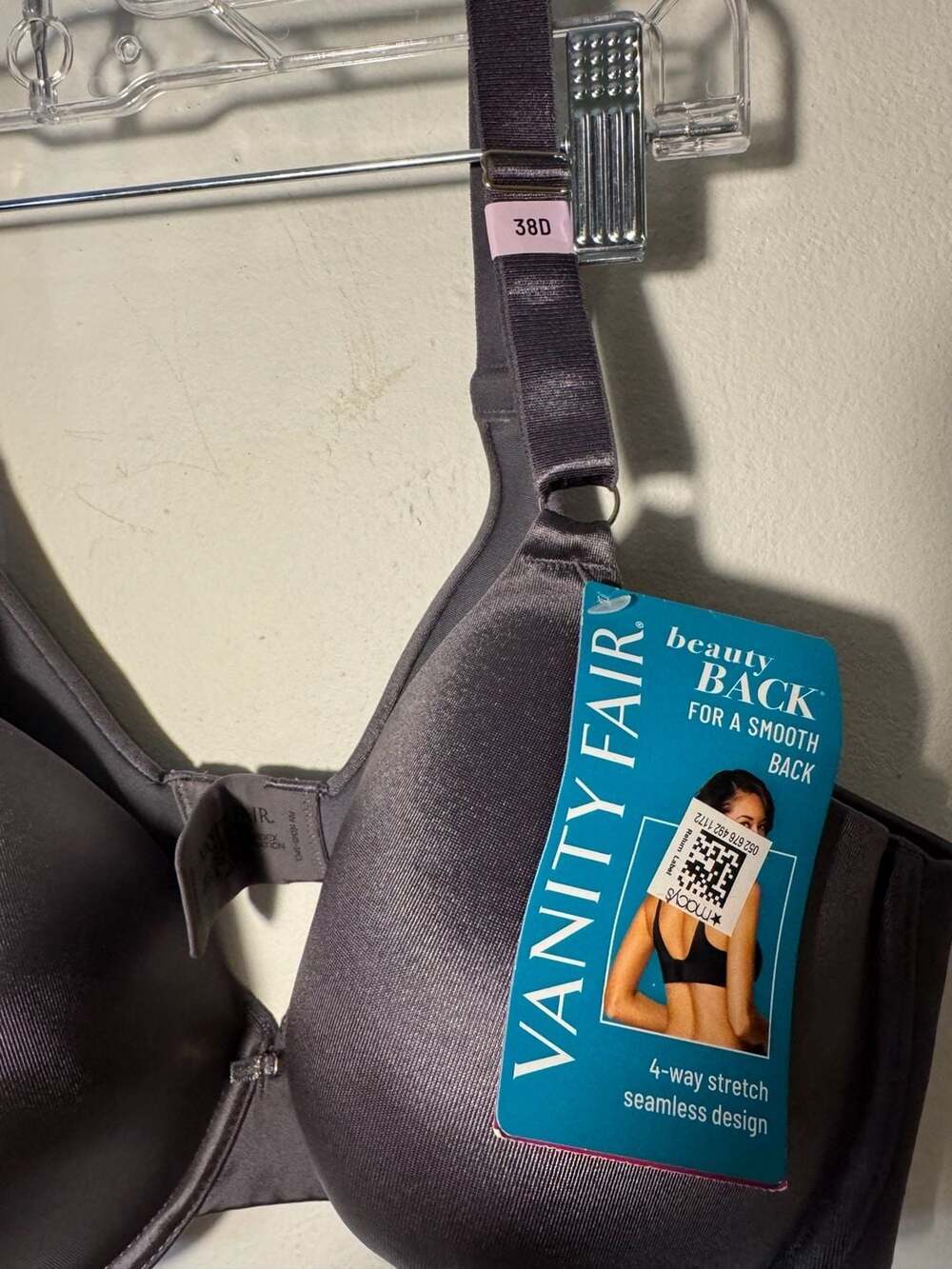 Vanity Fair Gray T-Shirt Underwire Bra - Picture 2 of 3